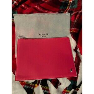 Mugler pouch in pink